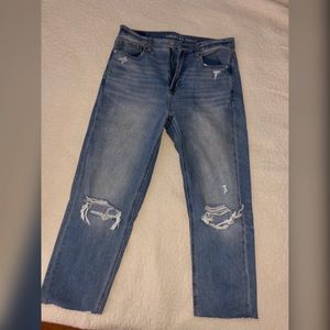 American Eagle, size 8, mom jeans